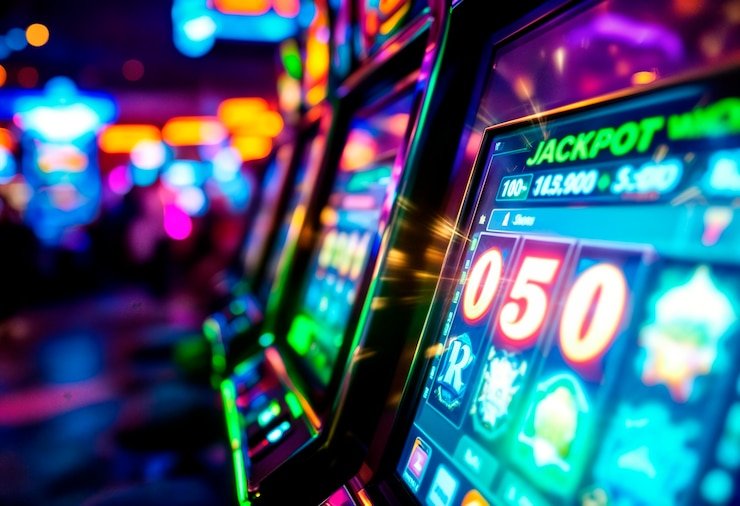 Fitur bonus dan putaran gratis di Big Time Gaming Tampilan fitur bonus Big Time Gaming